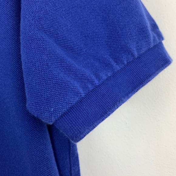 POLO RALPH LAUREN — Men's Blue Logo Polo Shirt L - Picture 6 of 8